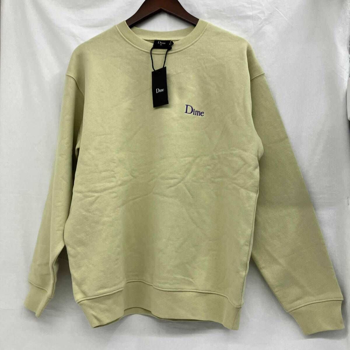 Dime／ ダイム／イエローグリーン ／スウェットトレーナー／CA59648