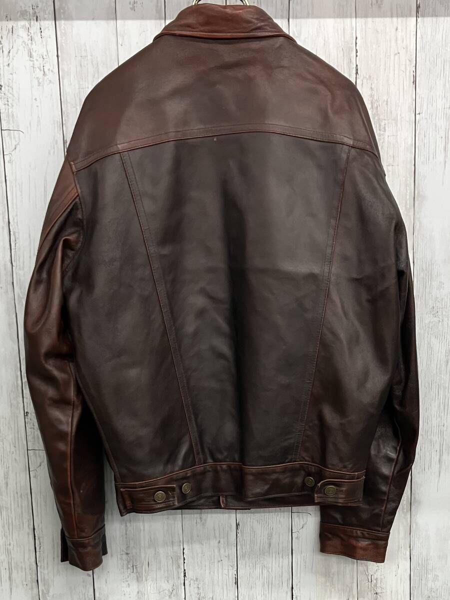 Schott レザージャケット ショット ブラウン USA製 size S - メルカリ