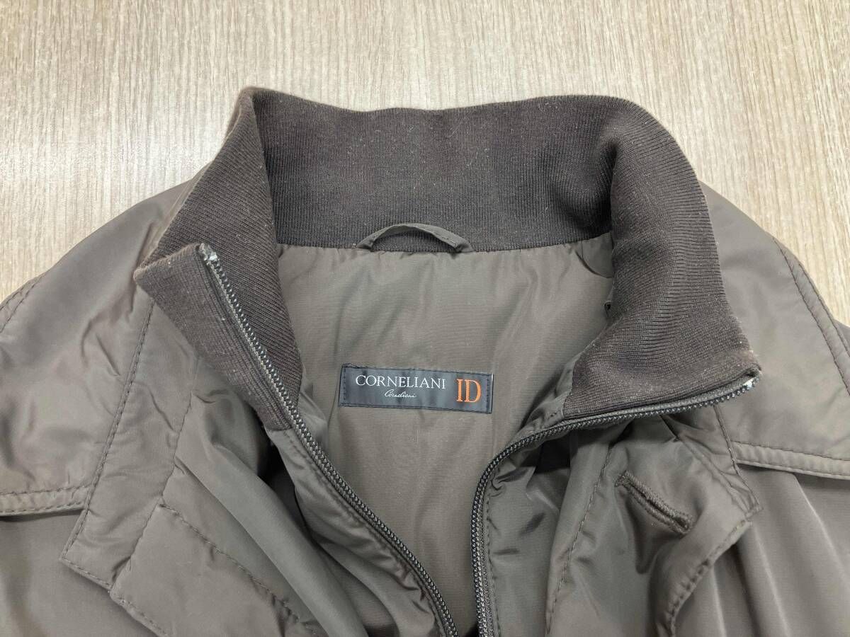コルネリアーニID ジャケット 52 美品 CORNELIANI ID コルネリアーニ ダウンジャケット ダウンコート