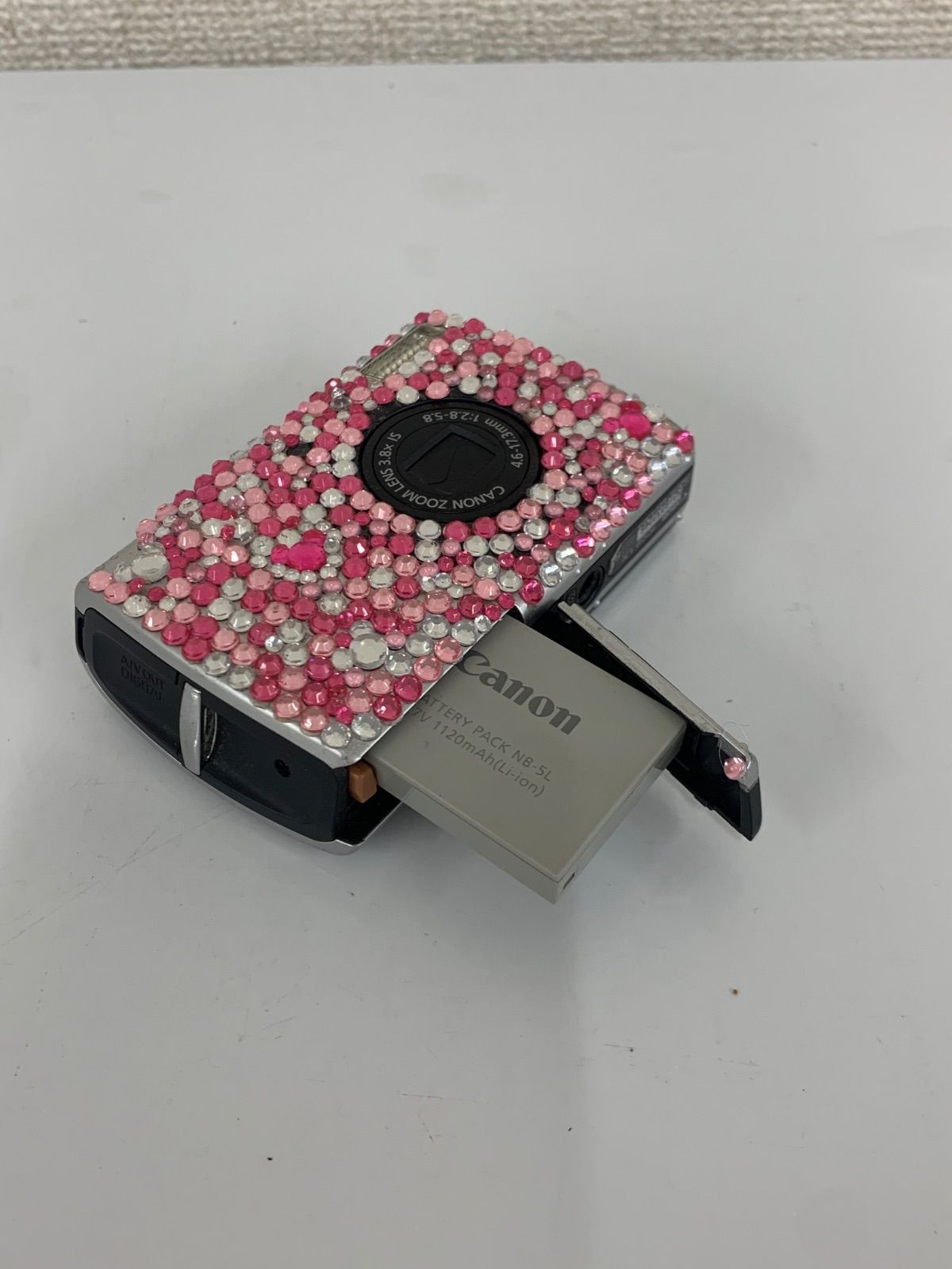○3【ジャンク品】Canon PC1249 デジカメ コンパクトカメラ