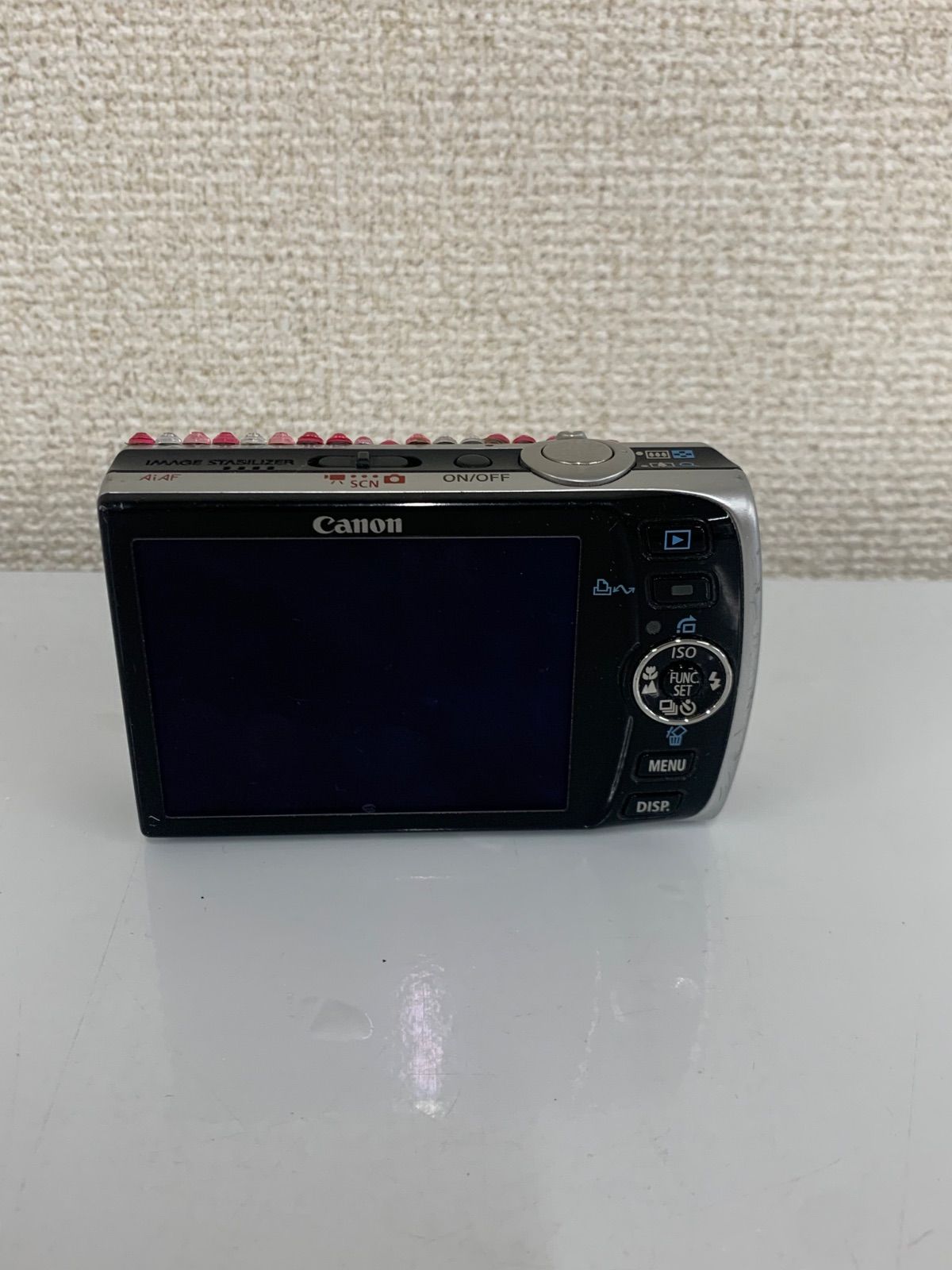 ○3【ジャンク品】Canon PC1249 デジカメ コンパクトカメラ