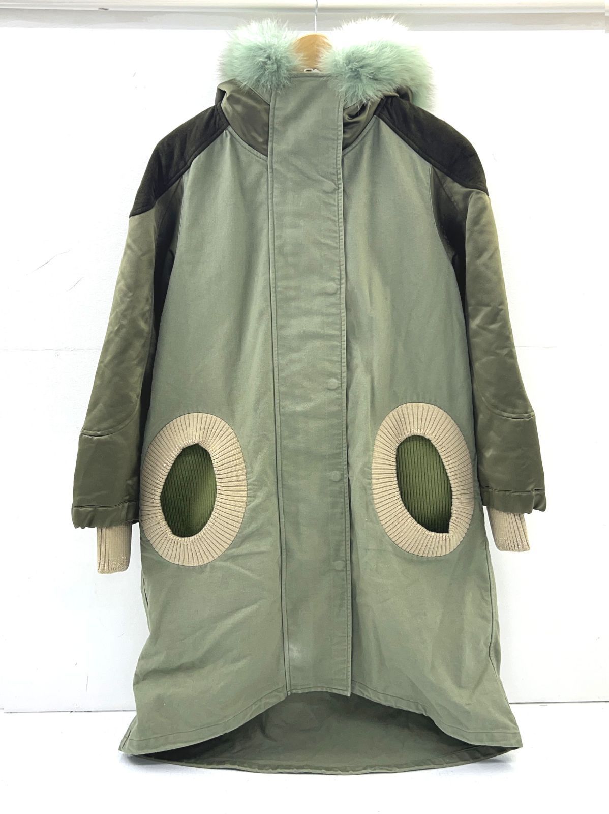 盛岡77-0073】TSUMORI CHISATO ツモリチサト モッズコート Mサイズ