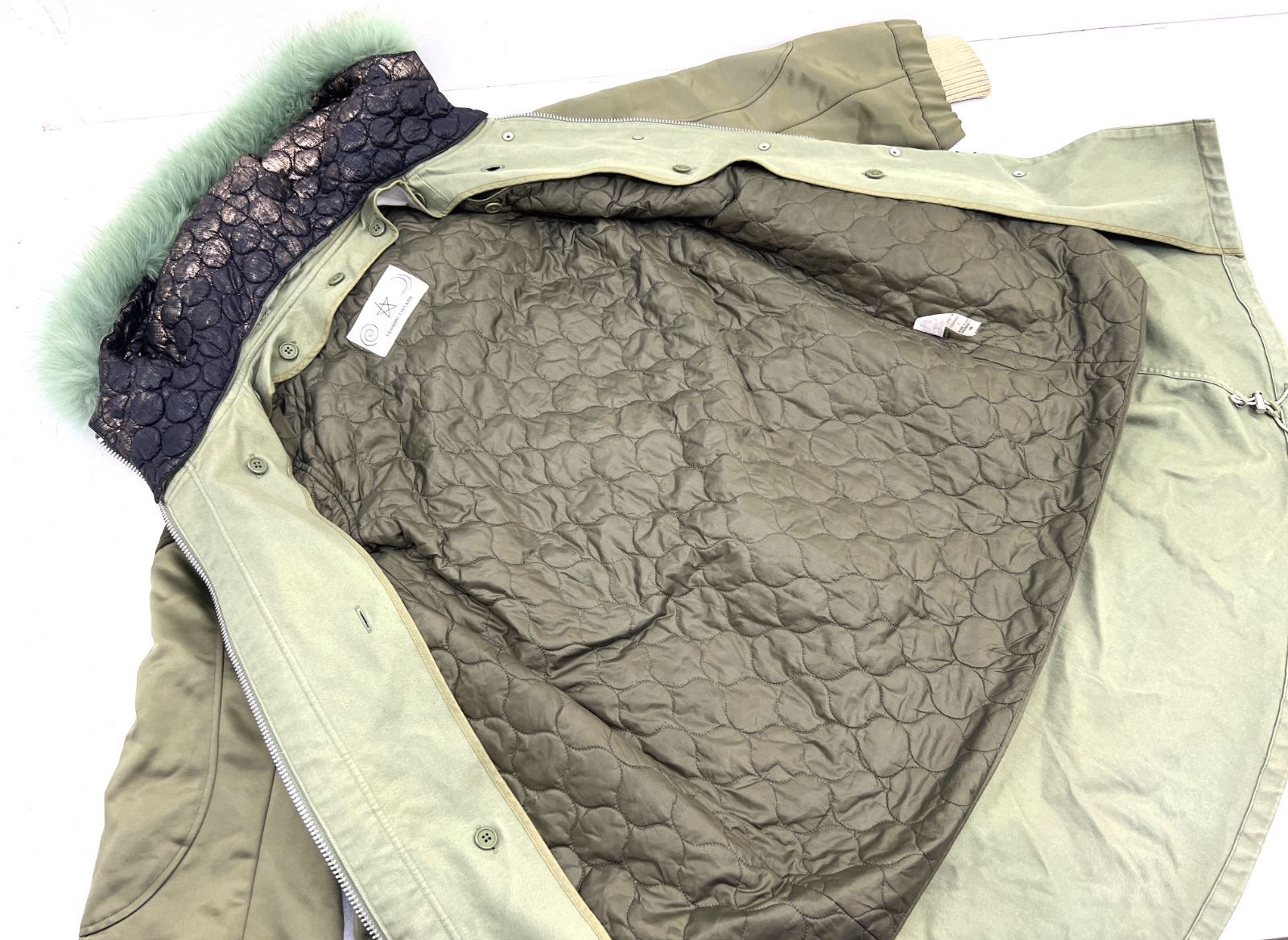 盛岡77-0073】TSUMORI CHISATO ツモリチサト モッズコート Mサイズ