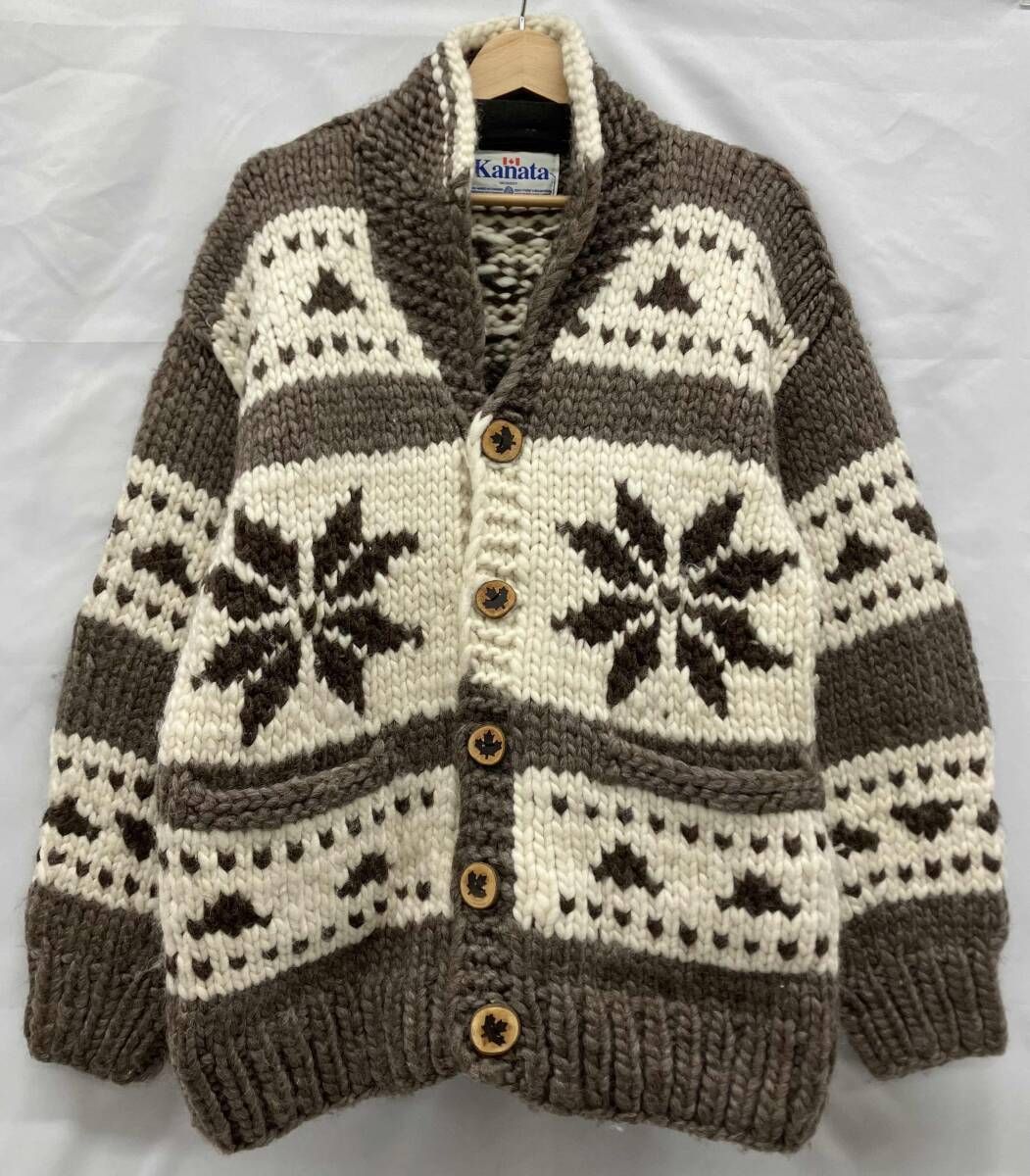 Kanata カナタ カウチン ニット カーディガン CA-03837 - メルカリ