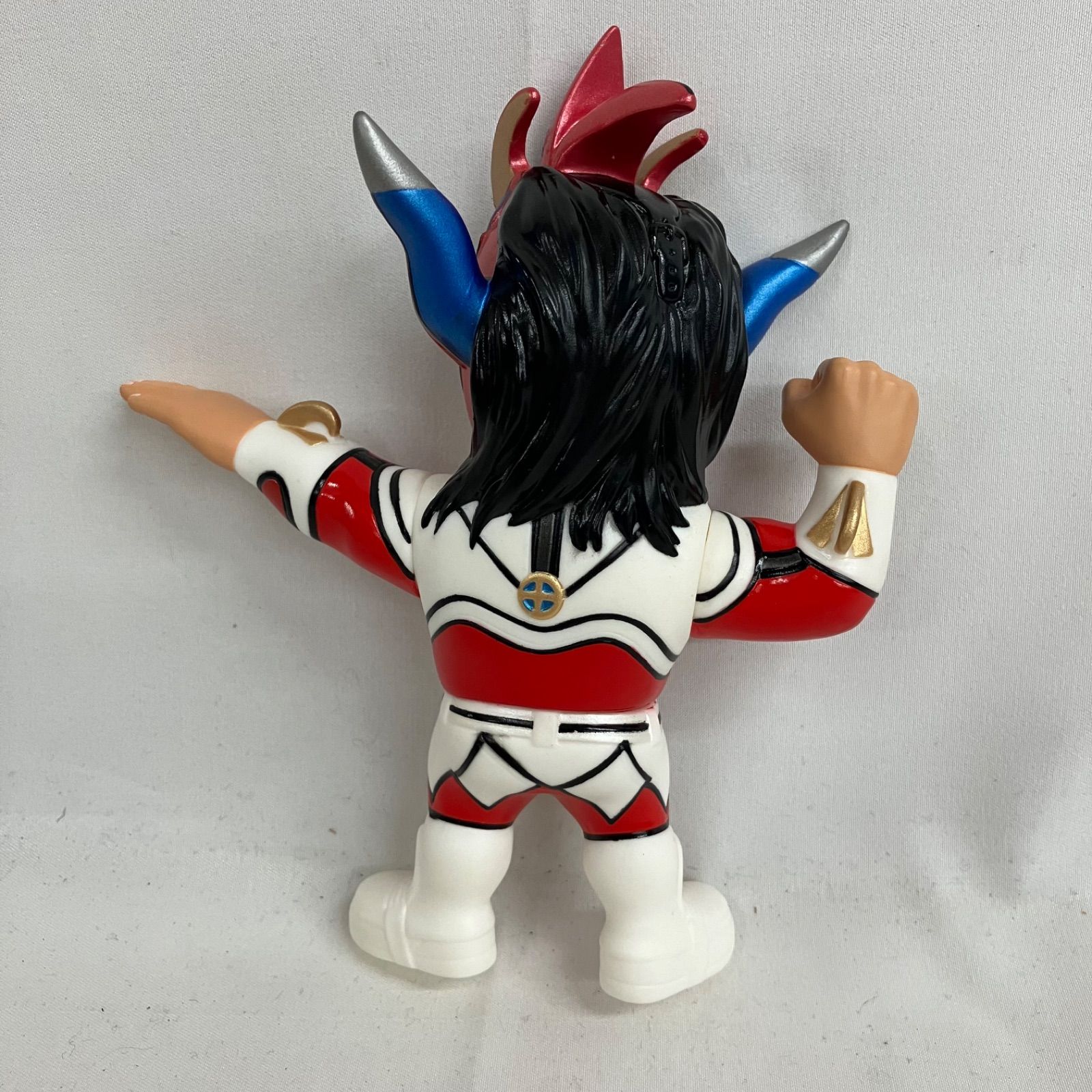 中古 16d ソフビコレクション 獣神サンダー・ライガー フィギュア