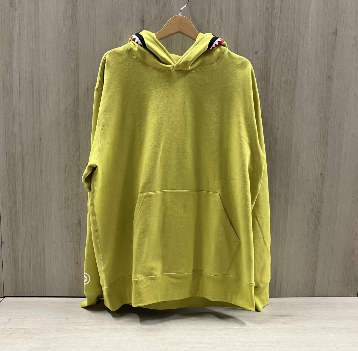 A BATHING APE パーカー 2XLサイズ イエロー ア ベイシング エイプ