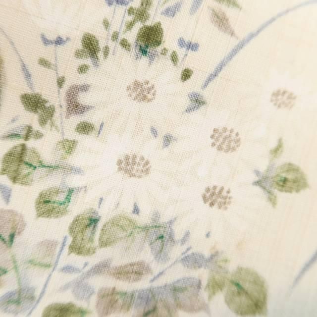 ✾まめ藤✾美品 正絹 着物 作家物落款“飾り立てずに華を持つ菊や桔梗の