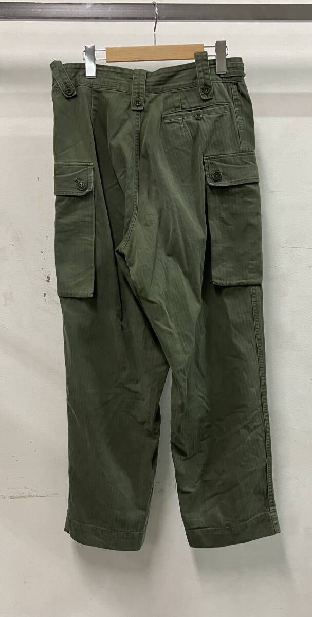 オランダ軍 カーゴパンツ 70s ヘリンボーン HBT ミリタリー パンツ