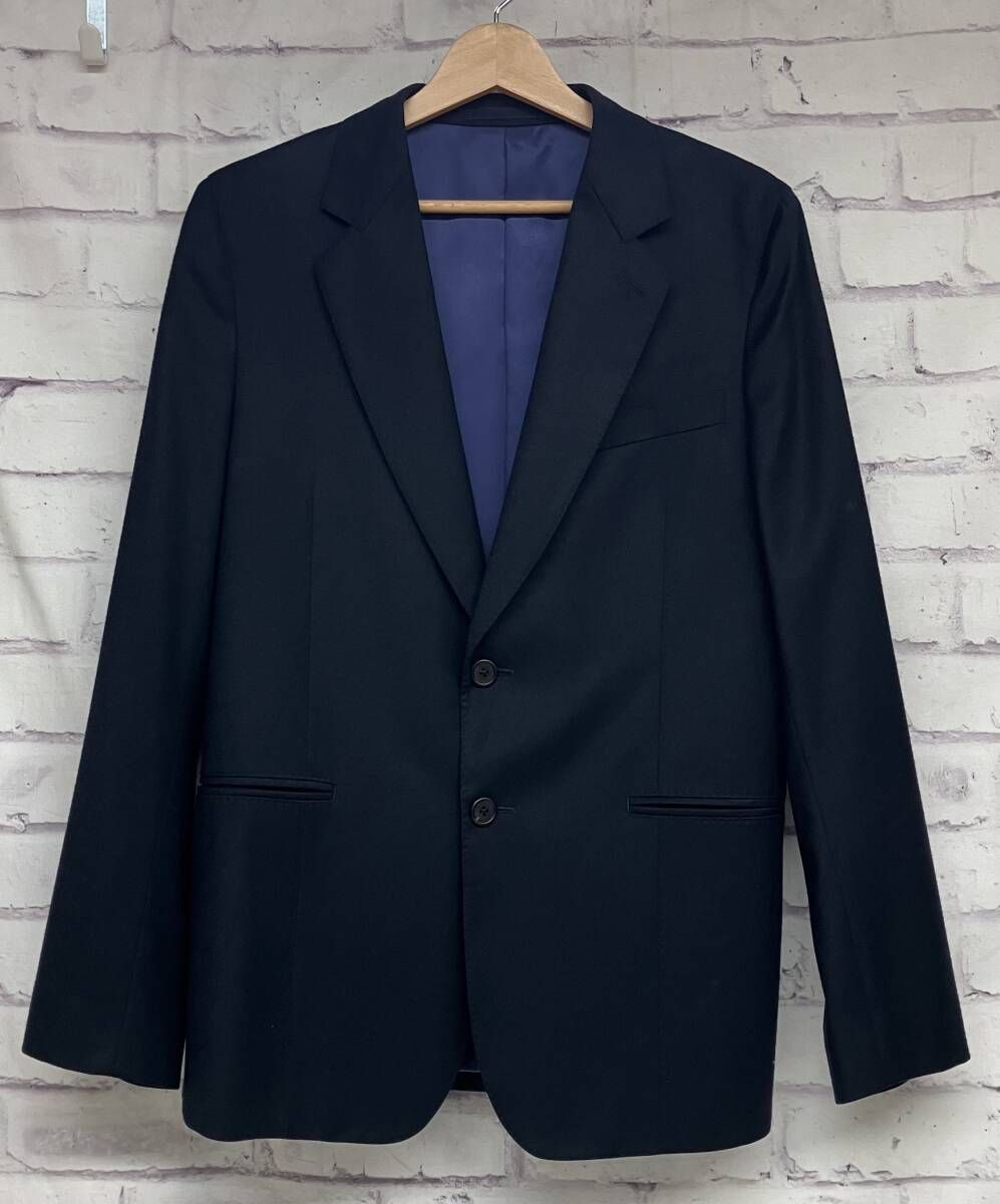 23 AW Paul Smith ポールスミス セットアップ スーツ カシミヤ 2 B ブラック ジャケットLサイズ パンツSサイズ メンズ 冬