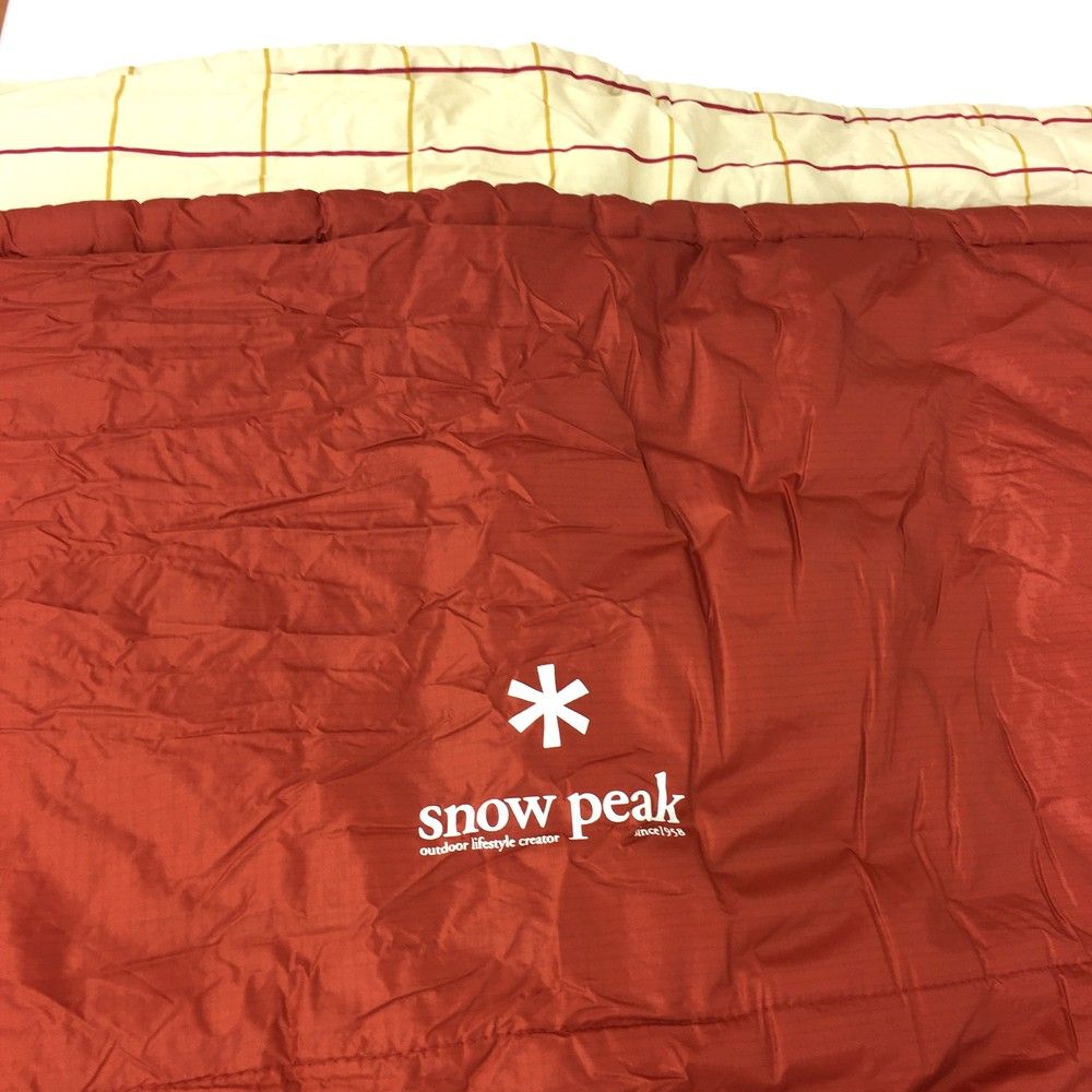peak スノーピーク　BD-101 2個セット snow peak スノーピーク BD-101 セパレートシュラフ オフトン 寝袋