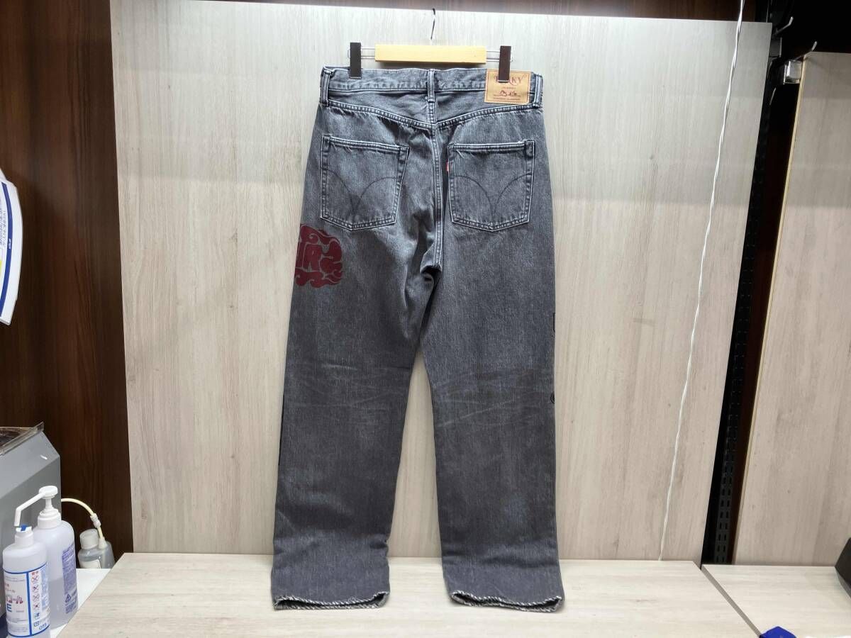 GLAMOUR KINKY JEANS ブラック ジーンズ 32