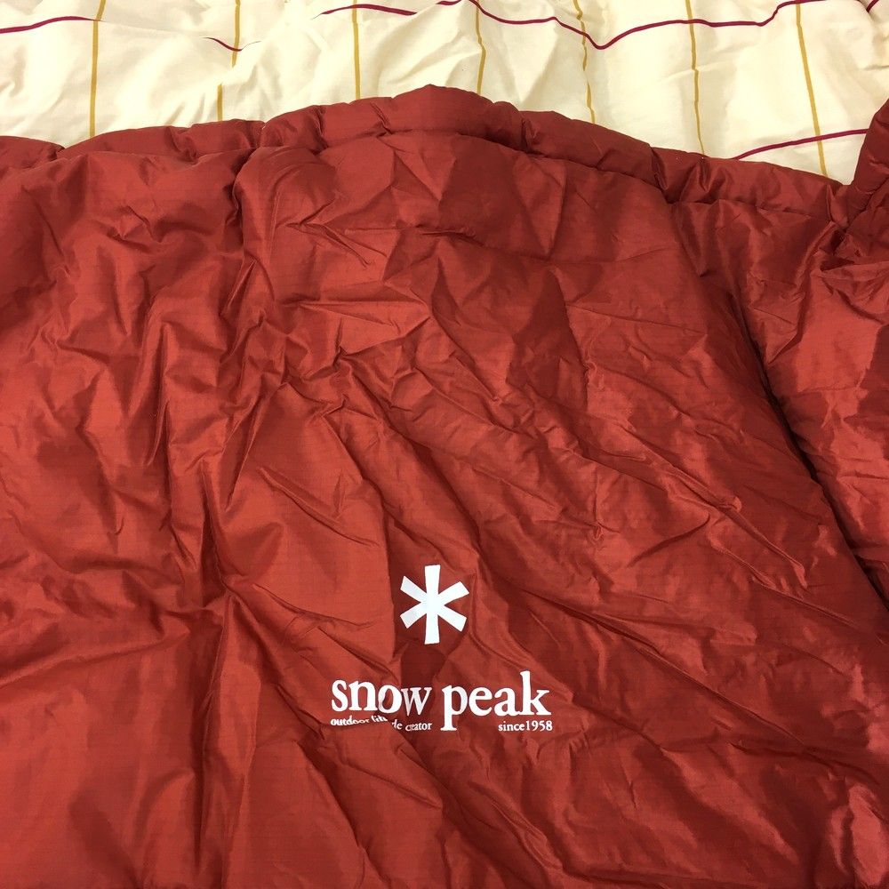 snow peak スノーピーク BD-101 セパレートシュラフ オフトン 寝具