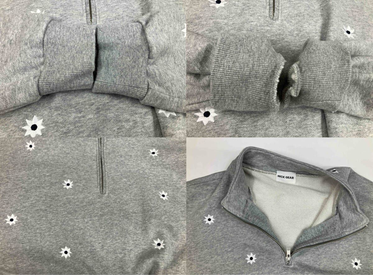 NICK GEAR ニックギア FIRSTHAND スウェット 231-73203 グレー Lサイズ
