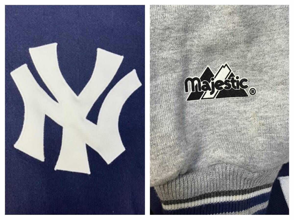 90s] Majestic マジェスティックUSA製 MLB New York Yankees 