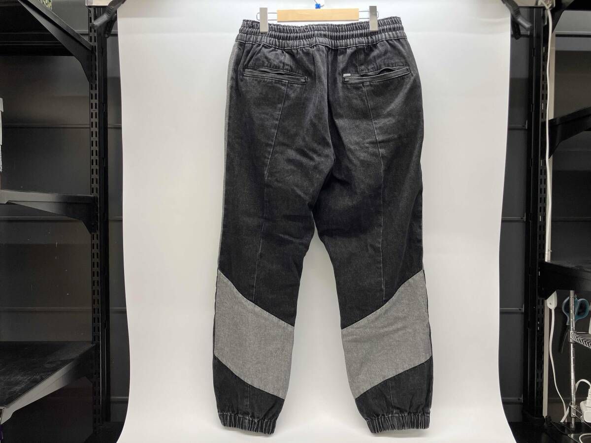 メンズ 通年 SAPEur サプ- ル デニムトラックパンツ デニムジョガ 