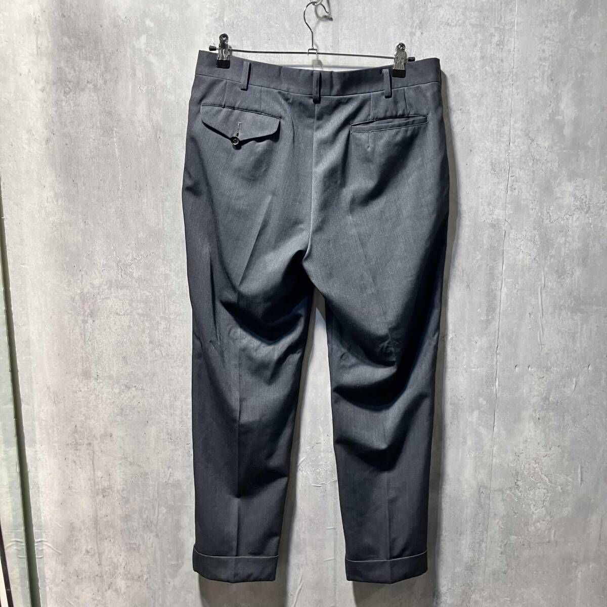 16ss COMME des GARCONS HOMME DEUX ウールスラックスパンツ 最高 DQ