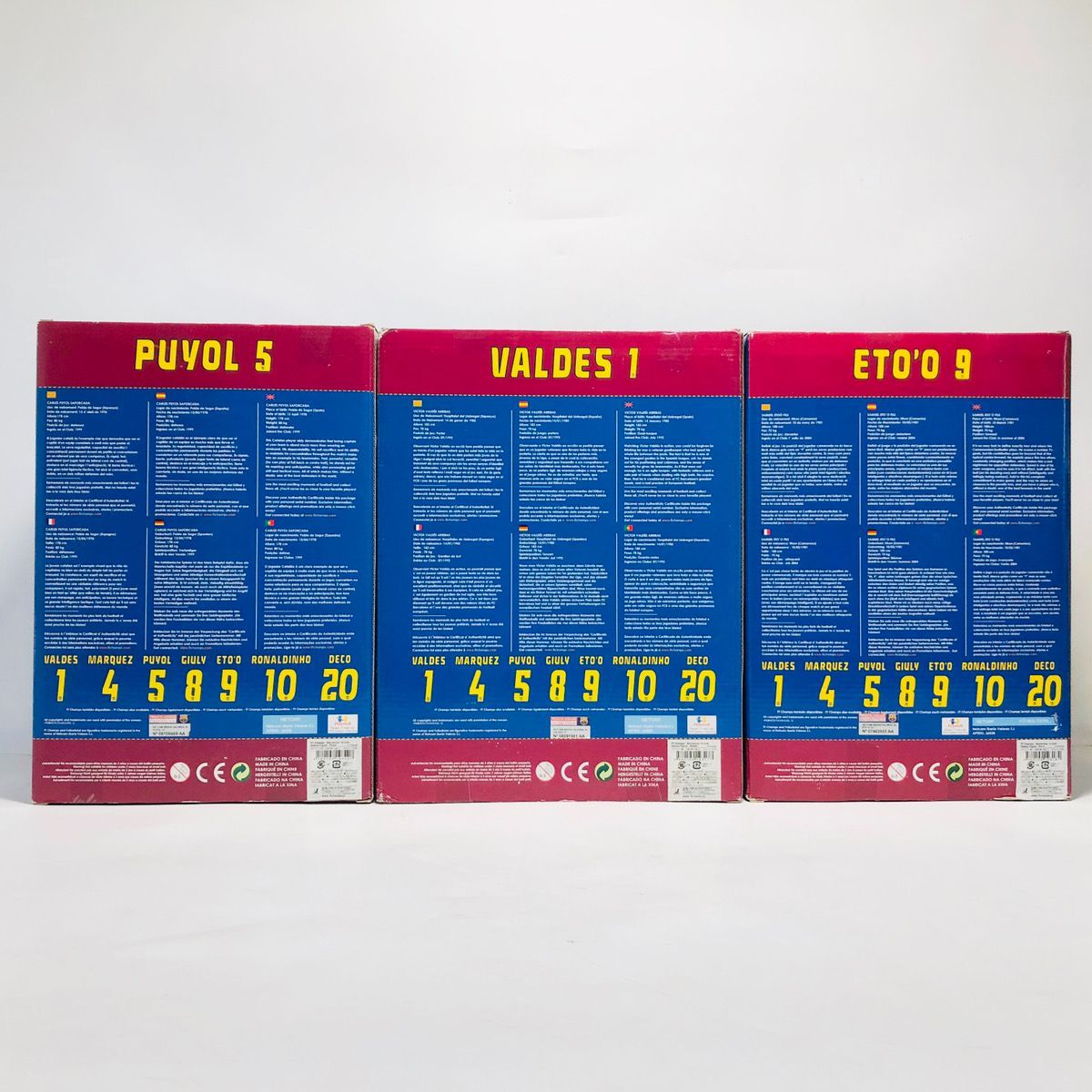 未開封品♪ プレイウェル FTCHAMPS FCバルセロナ エトオ/エトー