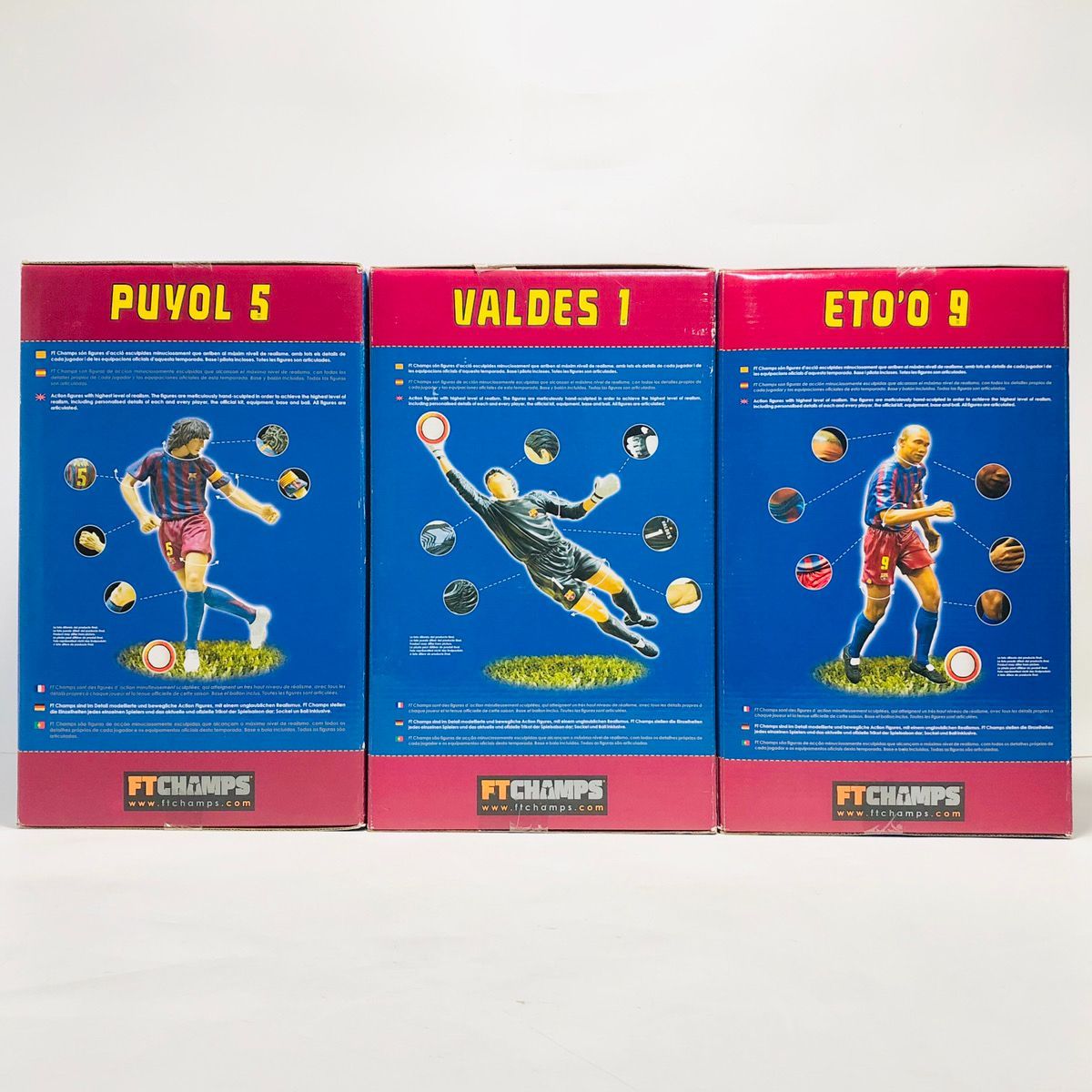 未開封品♪ プレイウェル FTCHAMPS FCバルセロナ エトオ/エトー