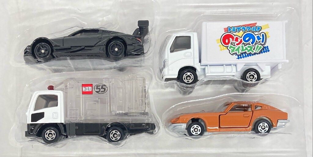 値下げ！！　トミカ　日テレ　非売品 タカラトミー トミカベトナム製/非売品 トミカ 4台セット 2025 株主