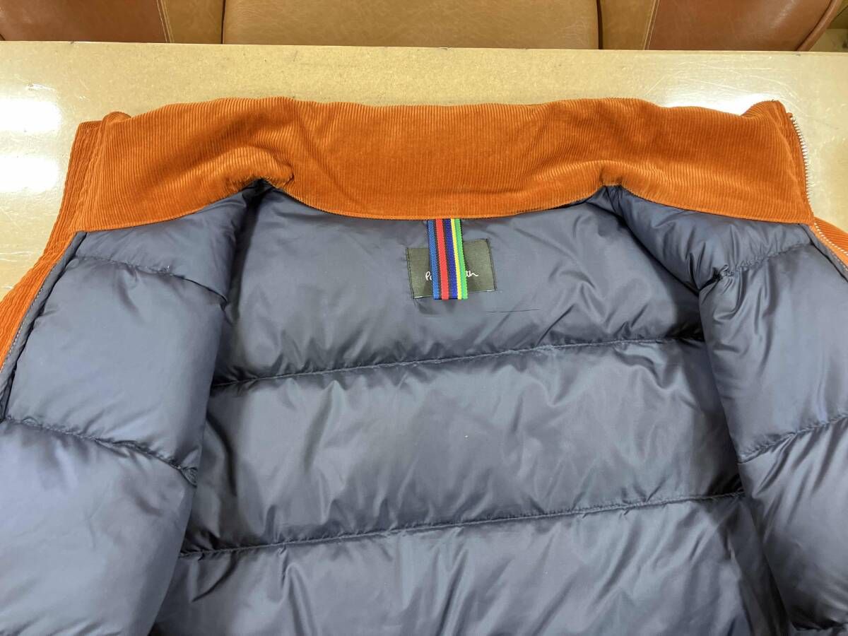 Paul Smith オレンジ コーデュロイ ダウンジャケット カテゴリー 