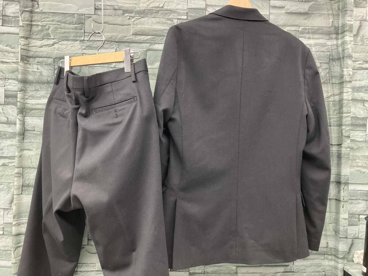 GAP上下セット テーラードジャケット AMI AIexandre Mattiussiコラボ Sサイズ 黒 ギャップ アミ アレクサンドル マテュッシ