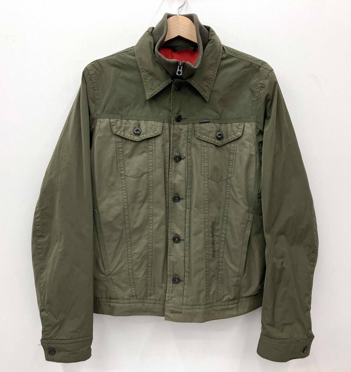 DIESEL ディーゼル ブルゾン RN93243 オリーブ サイズM