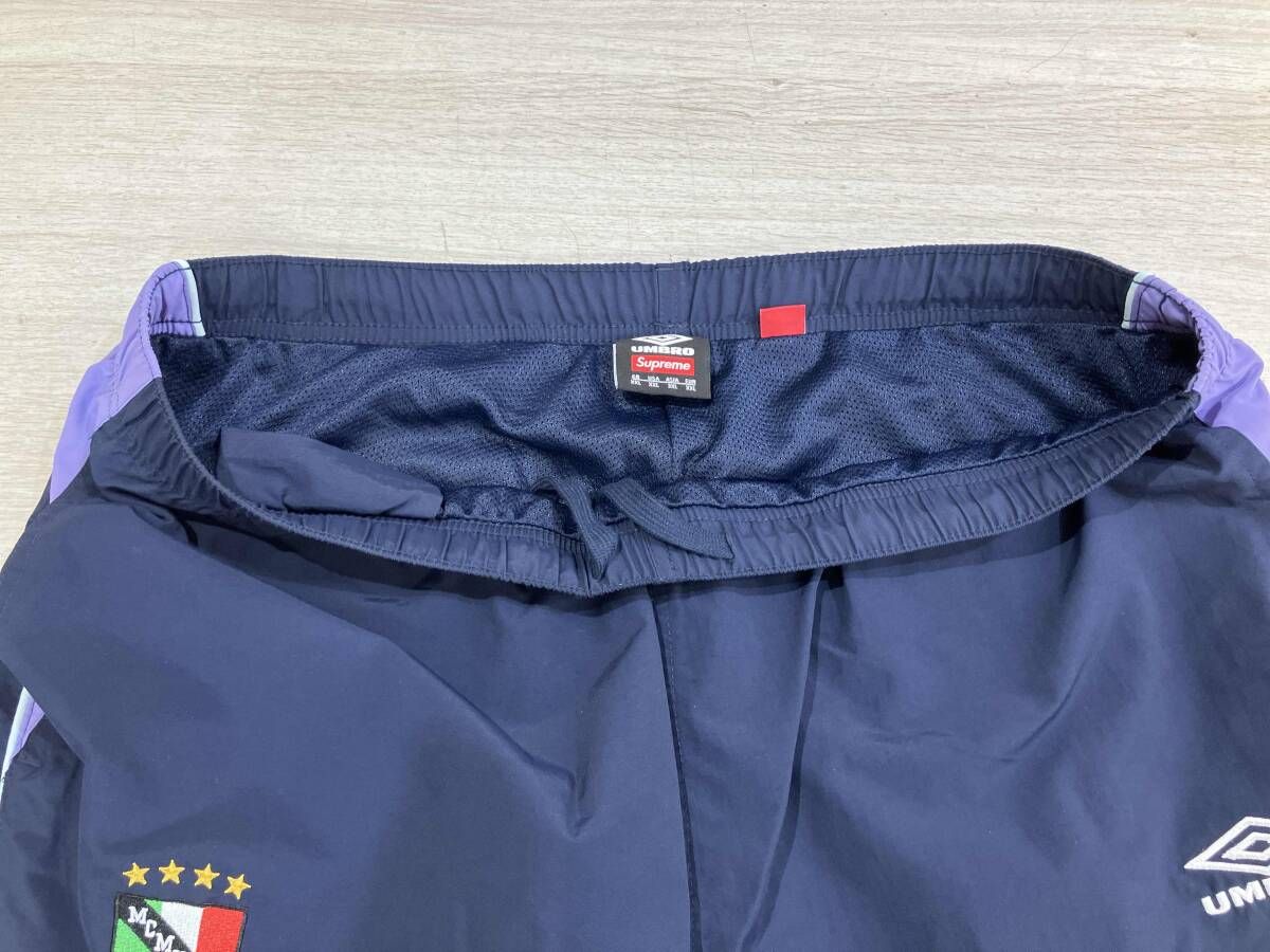 通年 Supreme シュプリーム Umbro Track Pant 'Navy' 22ss アンブロ