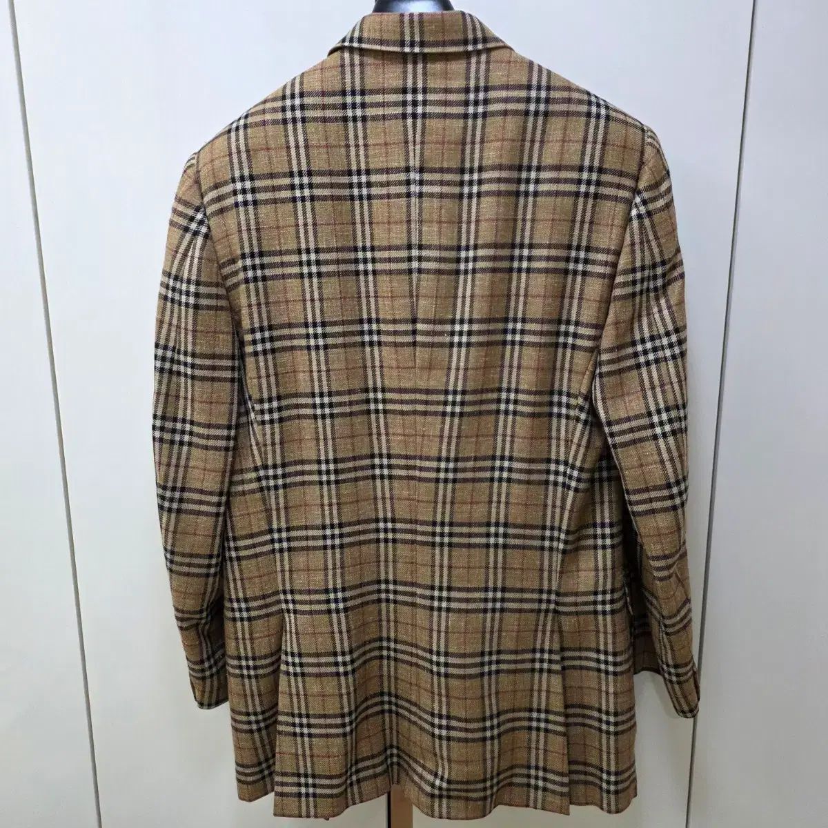 バーバリー 正規品 ウールシルク ノヴァチェック ジャケット - メルカリ