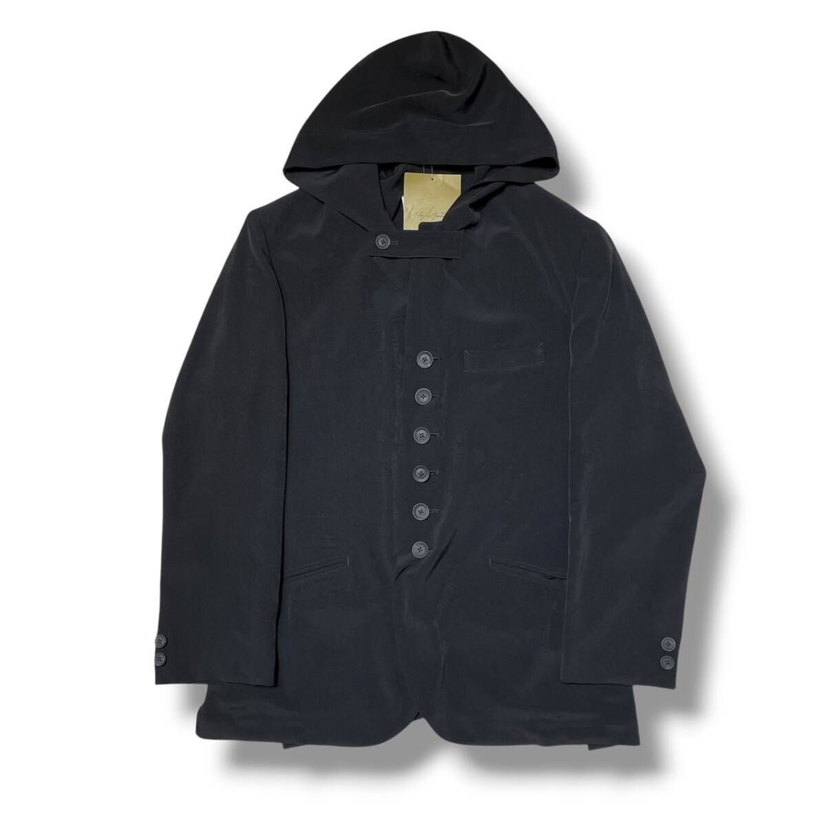 25ss YOHJI YAMAMOTO POUR HOMME HP-J09-500 TA TUXEDO HOODED JACKET 