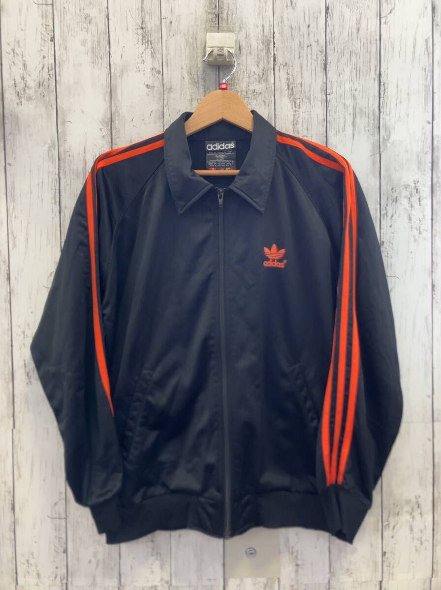 adidas アディダス ジャージ 80s 90s 万国旗襟付き トラックジャケット