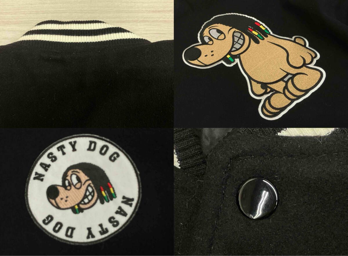 NASTY DOG ナスティードッグ スタジャン MXL 7494-01 スタジャン 黒