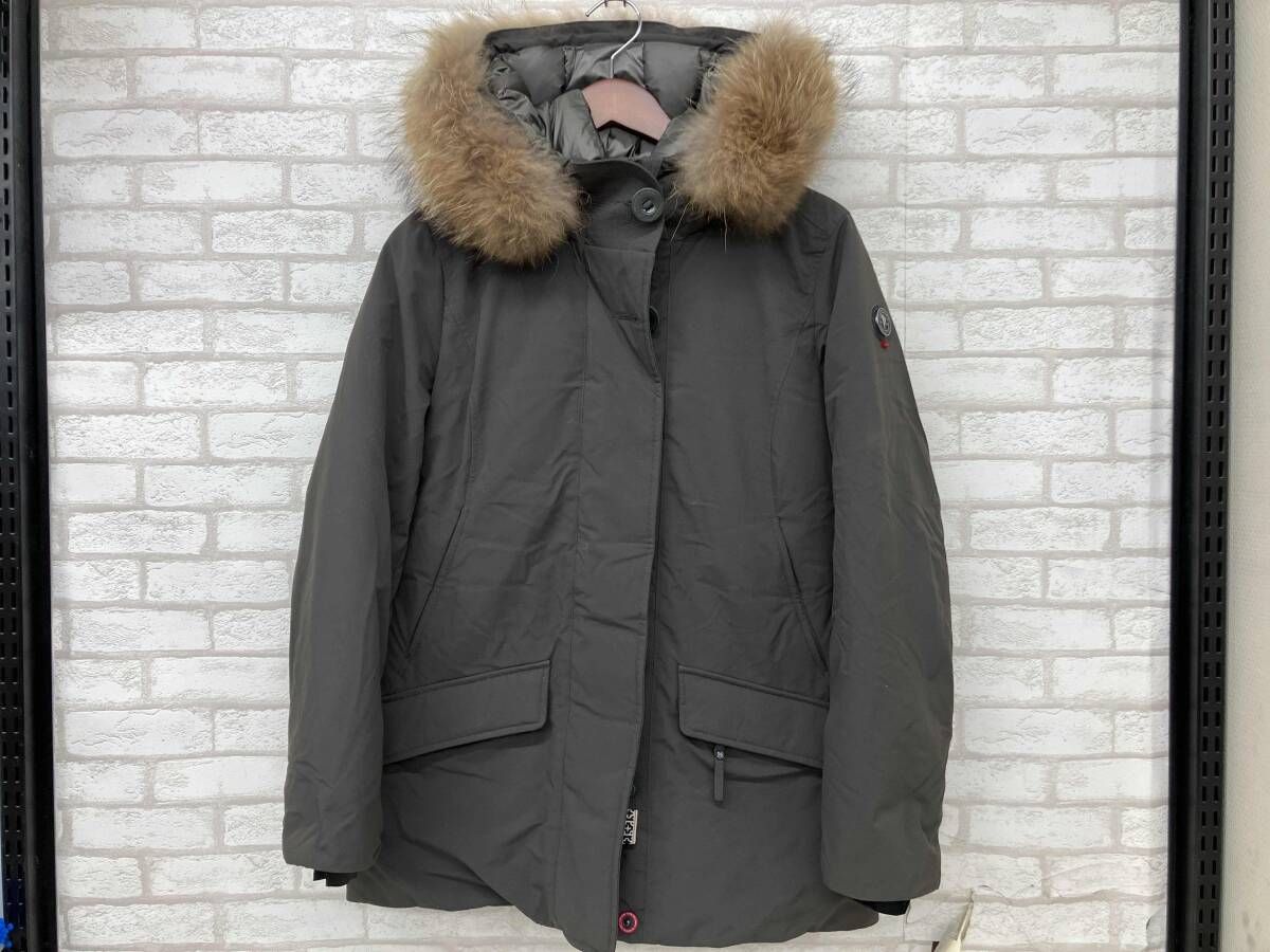 CAPE HORN TIERRA SRL ケープホーン ダウンジャケット カーキ ファー