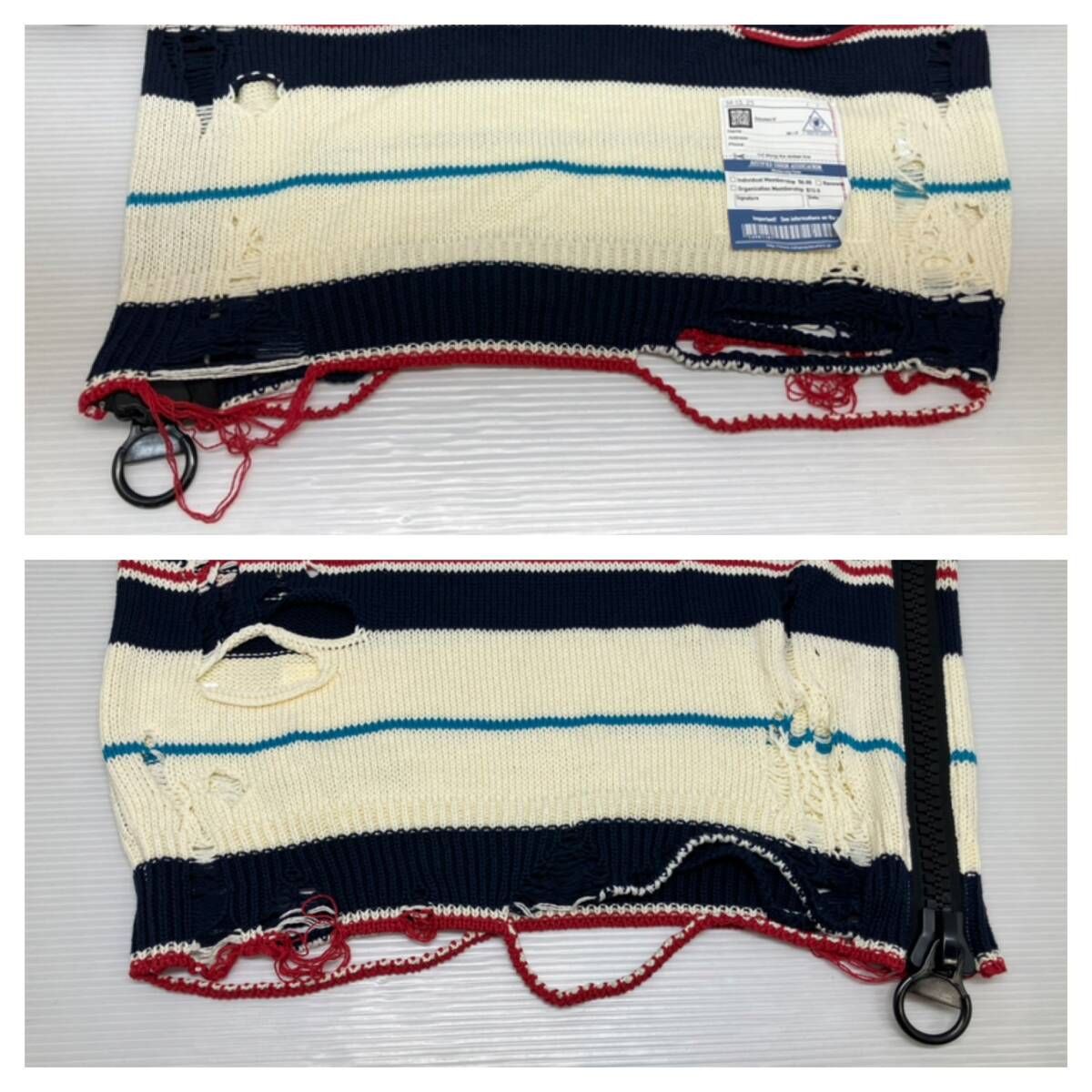 ☆ Maison MIHARA YASUHIRO メゾン ミハラヤスヒロ ダメージボーダー