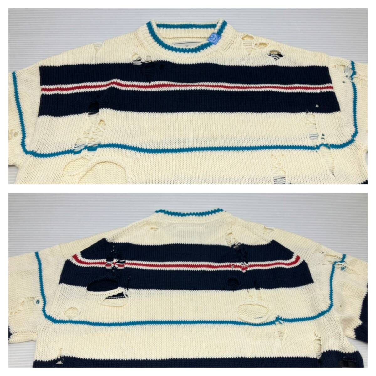 ☆ Maison MIHARA YASUHIRO メゾン ミハラヤスヒロ ダメージボーダー