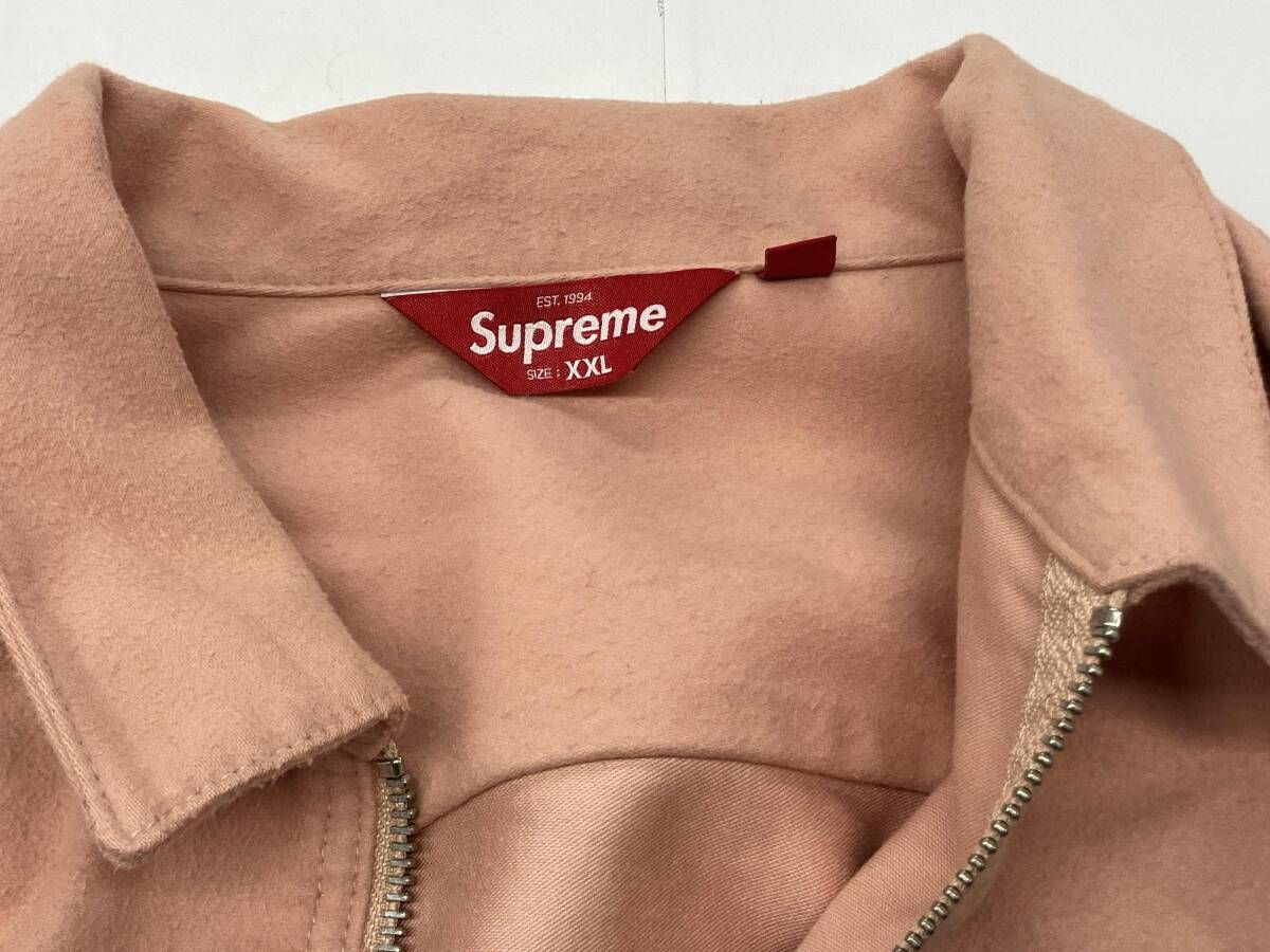 Supreme Moleskin Work Jacket シュプリーム ジップアップジャケット