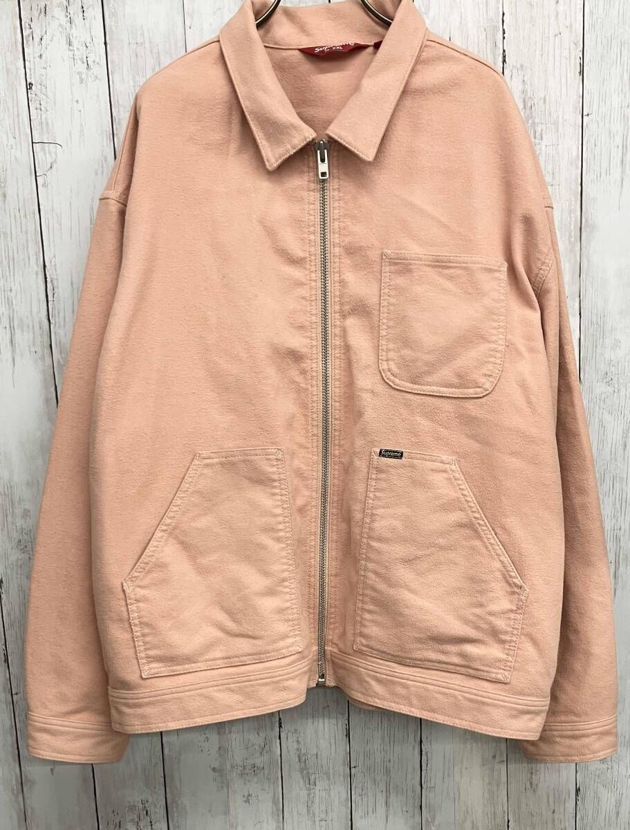 Supreme Moleskin Work Jacket シュプリーム ジップアップジャケット