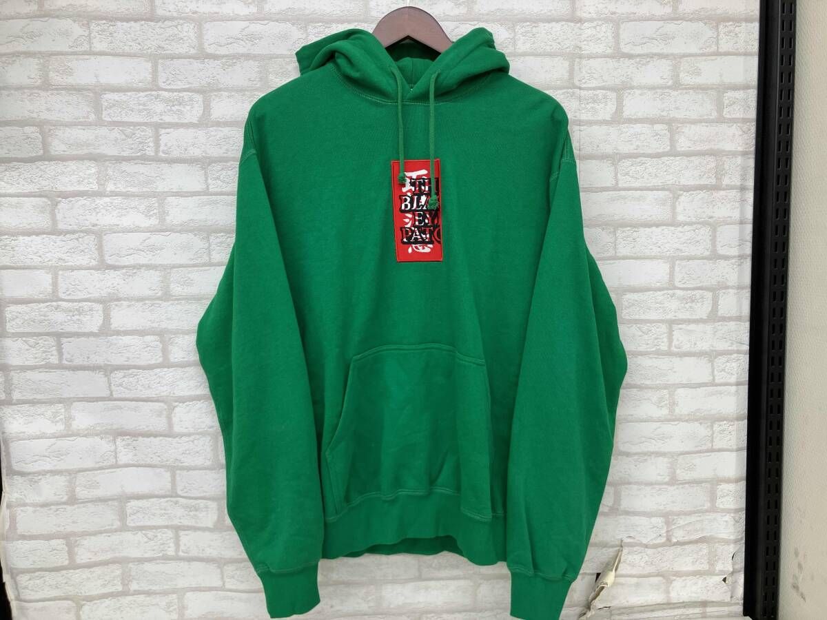 THE BLACK EYE PATCH ブラックアイパッチ パーカー フーディ グリーン メンズ M ストリート