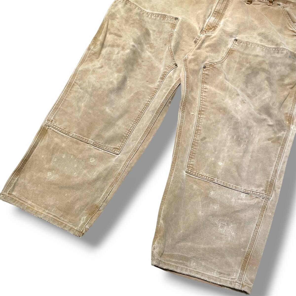 Carhartt painter pants ダブルニーダック地ペインターパンツ ベージュ