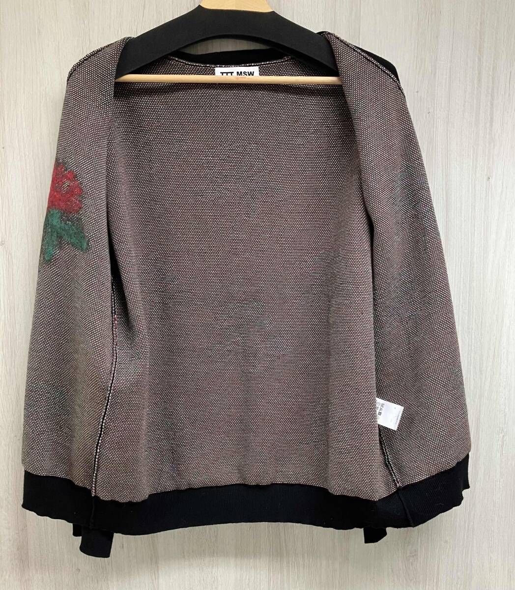 TTT MSW Rose Jacquard Knit Cardigan ティーモダンストリートウエア