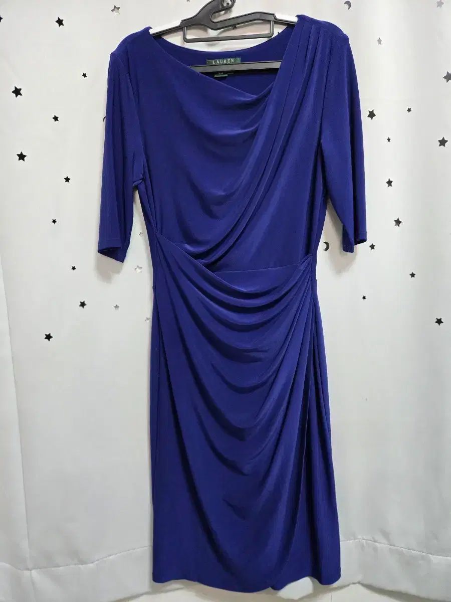 ローレン ラルフローレン ブルー ドレープ ラップ ONE PIECE 6