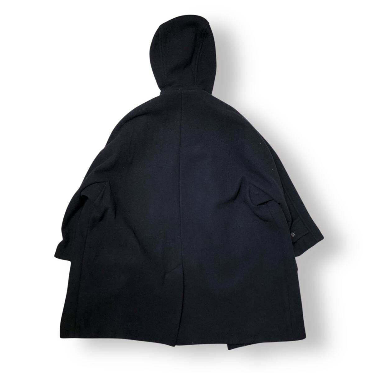 22 aw FUMITO GANRYU VINTAGE MODERN DUFFLE COAT サイズ1 ブラック フミトガンリュウ FU 8-CO-01 ダッフルコート