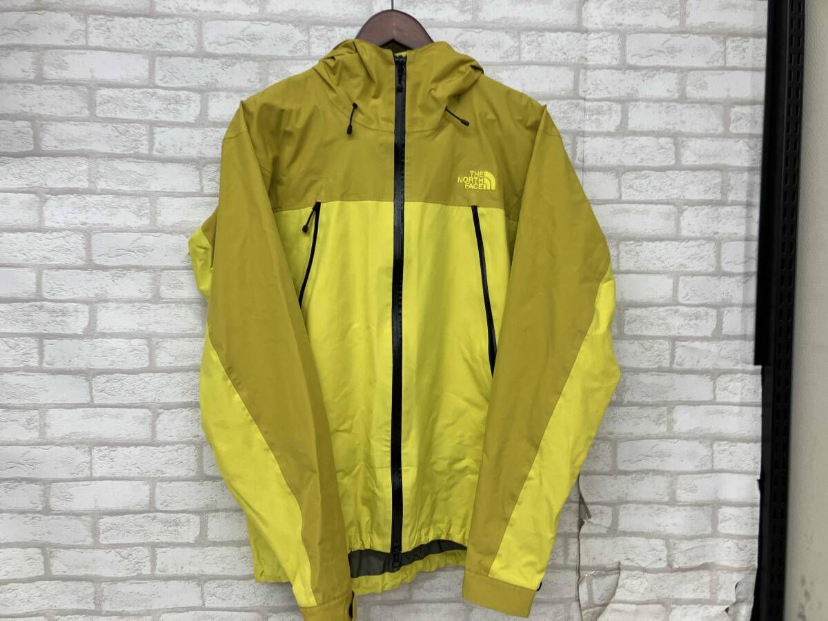 THE NORTE FACE ザ ノース フェイス スターライトジャケット マウンテンパーカー メンズ イエロー size XL GORE-TEX アウトドア