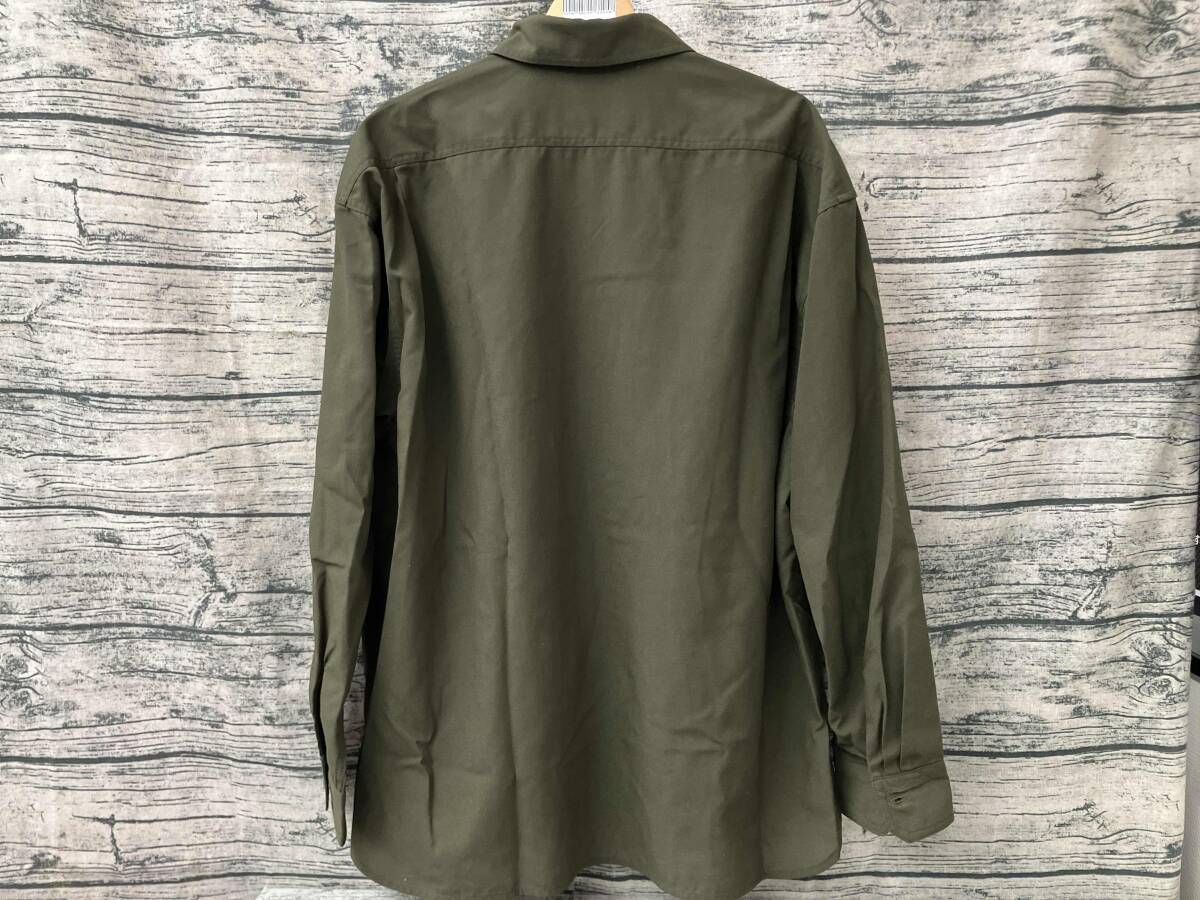 TARAS BOULBA 長袖シャツ Lサイズ TBM-S23-014-158 カーキ