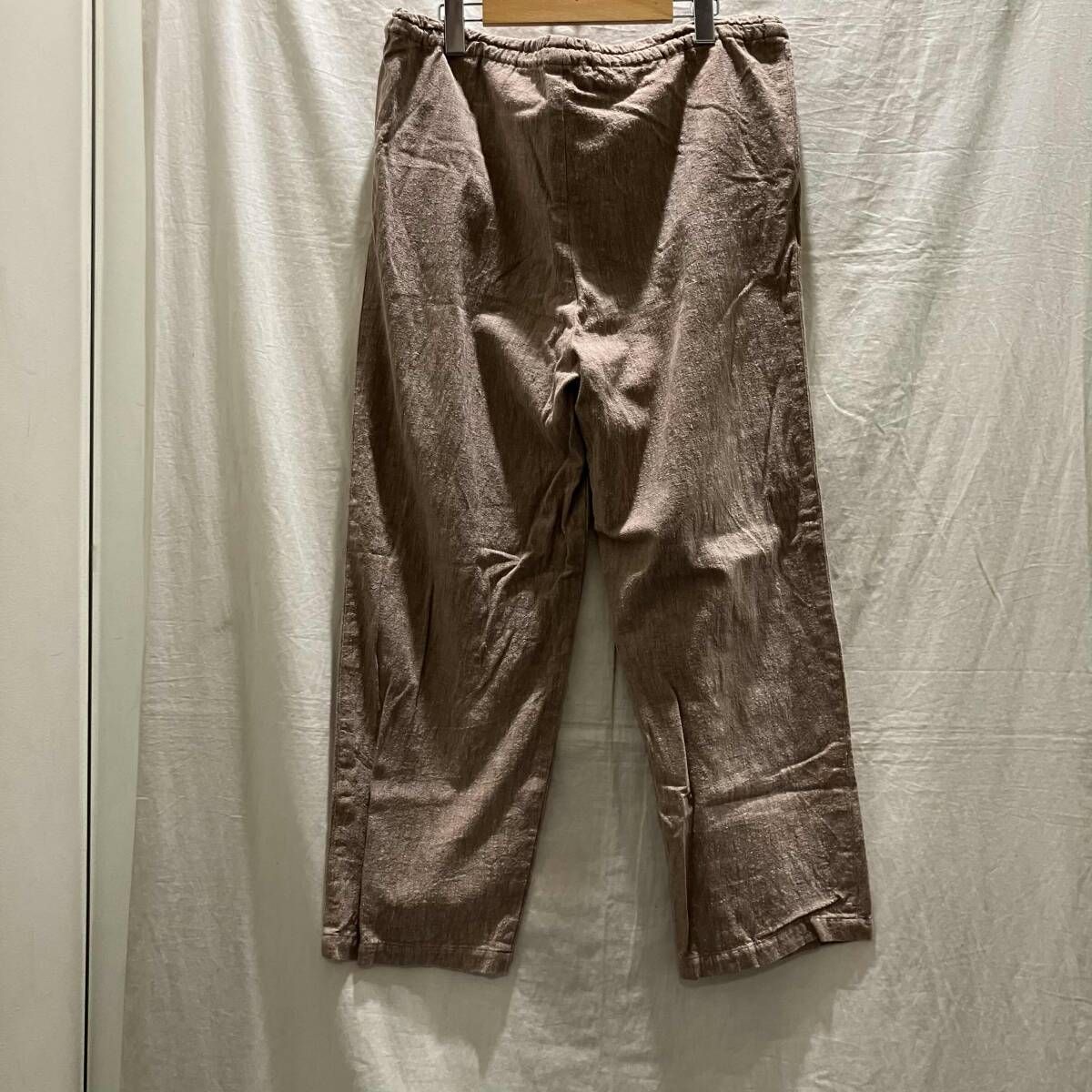 80s 筆タグISSEY MIYAKE その他ロングパンツリネンワイドパンツ