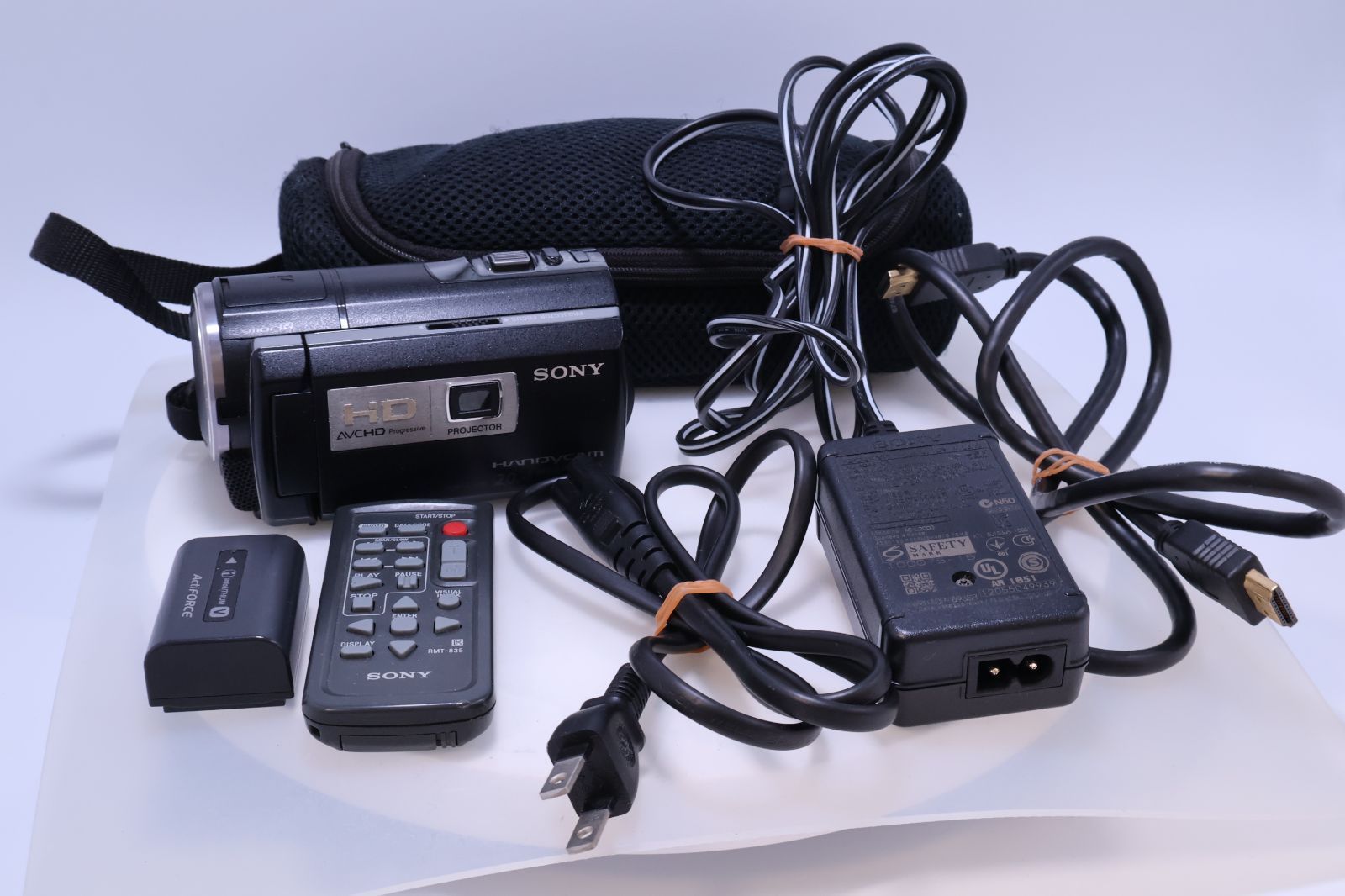 良品】SONY Handycam HDR-PJ590V ブラック HDビデオカメラ - メルカリ