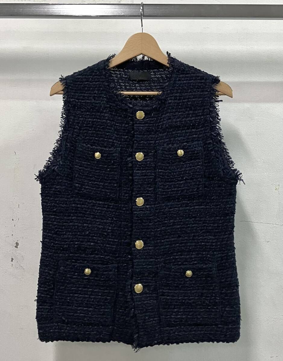 COOHEM コーヘン BASIC TWEED VEST ベーシックツイードベスト ベスト