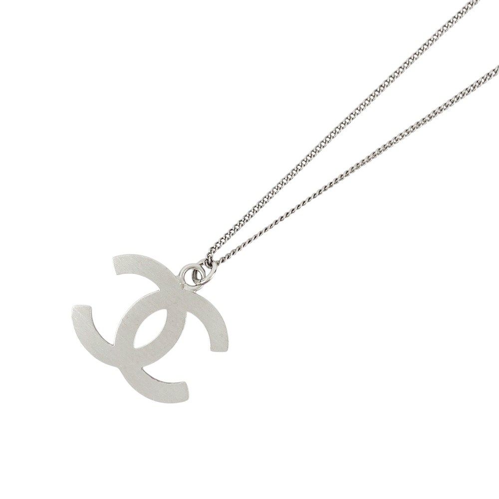 CHANEL シャネル ココマーク ネックレス B10A シャネル □美品□ ココマーク ネックレス アクセサリー ライン