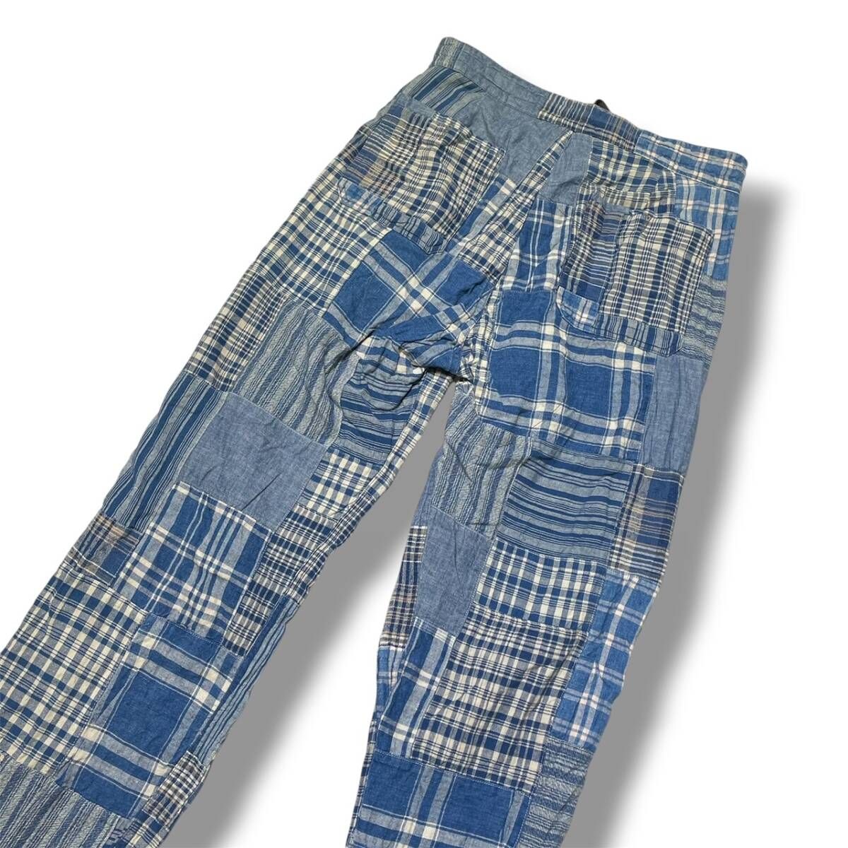 ラルフローレン パッチワーク パンツ RRL RALPH LAUREN PATCHWORK DRAW