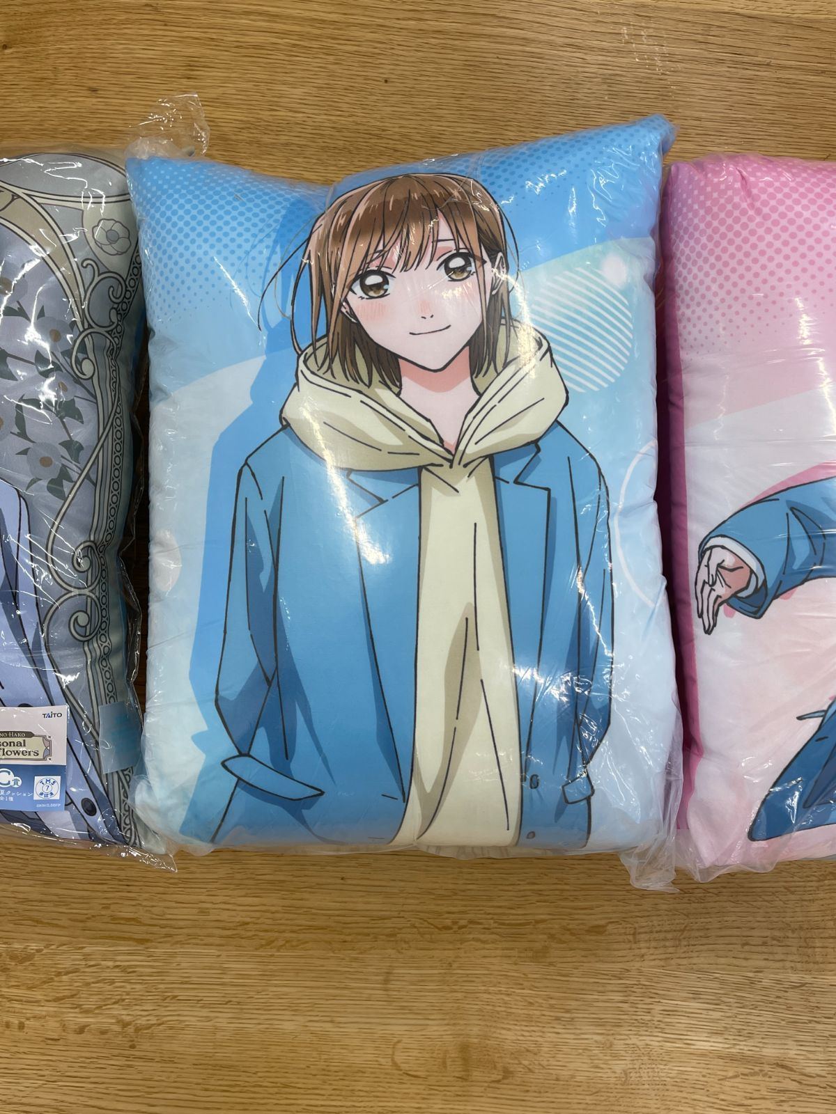 アオのハコ クッション3点 ラストワン賞 バスタオル セット