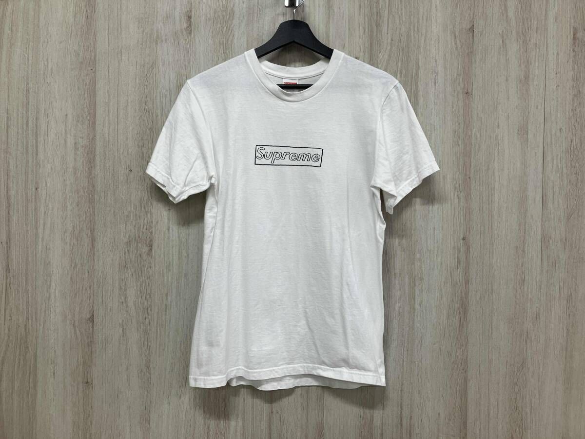 supreme kaws choke logo Tee M L Supreme x Kaws Chalk Logo T-shirt 